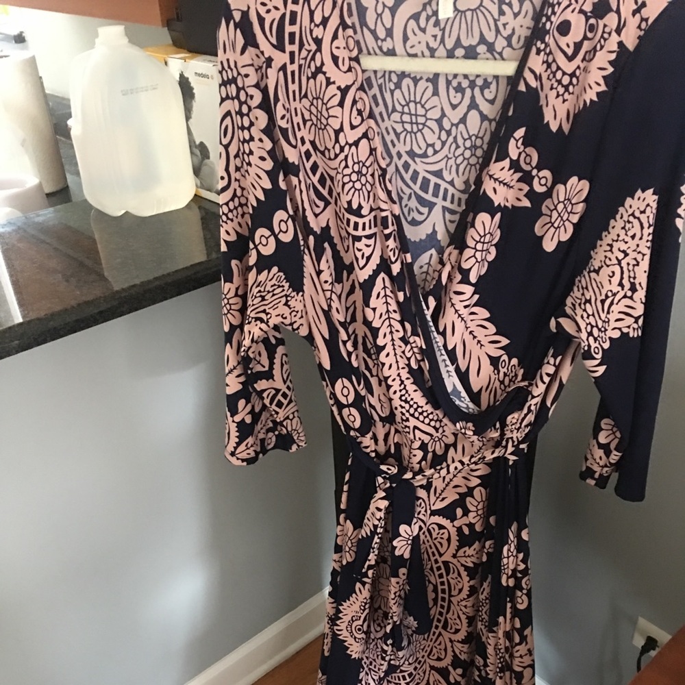 Pinkblush maternity baby shower maxi dress